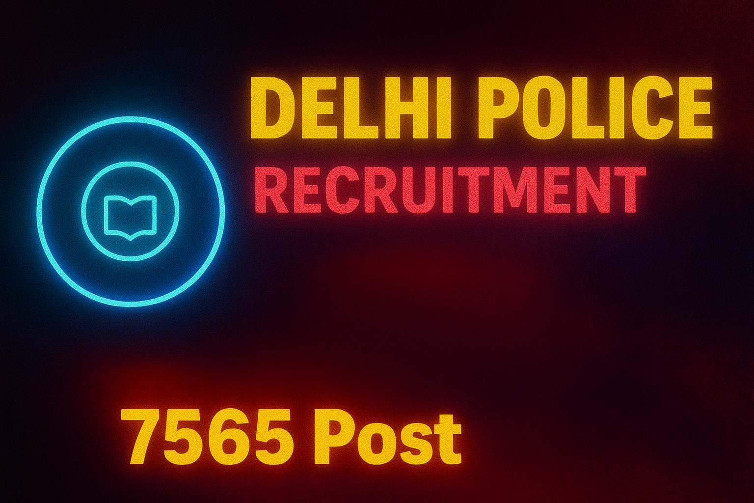SSC Delhi Police Constable Recruitment 2025
